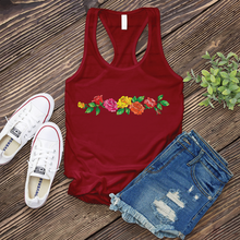 Load image into Gallery viewer, Rose Stained Glass Women&#39;s Tank Top
