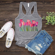 Load image into Gallery viewer, Tulips Stained Glass Women&#39;s Tank Top

