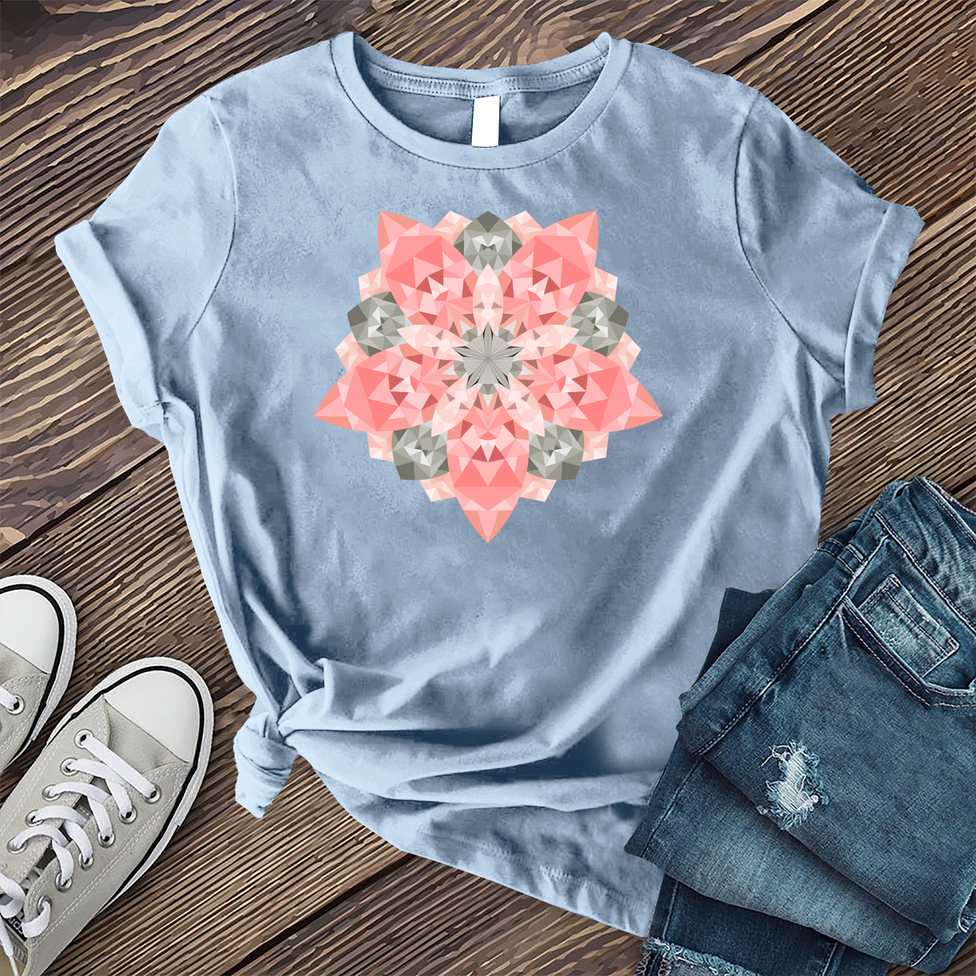 Pink Kaleidoscope T-shirt Image