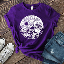 Load image into Gallery viewer, Sakura Yin Yang T-shirt

