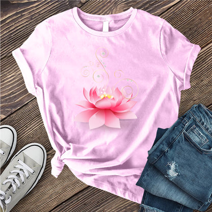 Diamond Pink Lotus T-Shirt