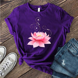 Diamond Pink Lotus T-Shirt's Image