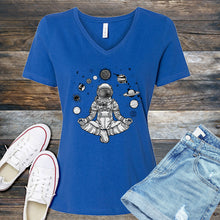 Load image into Gallery viewer, Meditating Astronaut V-Neck
