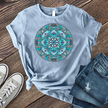 Load image into Gallery viewer, Teal Stained Glass T-Shirt
