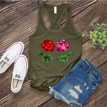 Load image into Gallery viewer, Colorful Glass Flowers Women&#39;s Tank Top
