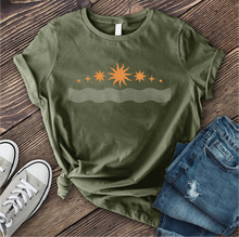 Load image into Gallery viewer, Sun and Waves T-Shirt
