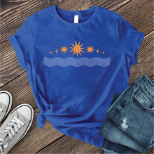Load image into Gallery viewer, Sun and Waves T-Shirt
