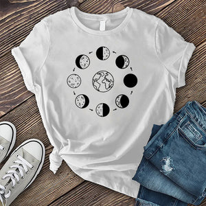 Phases of The Moon T-shirt