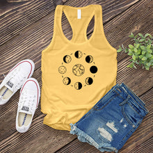Load image into Gallery viewer, Phases of The Moon Women&#39;s Tank Top
