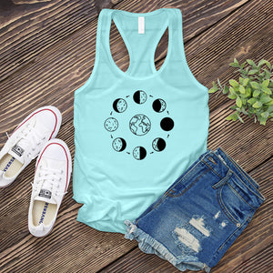 Phases of The Moon Women's Tank Top