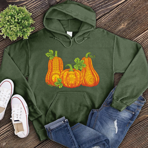 Full Color Mandala Pumpkins Hoodie