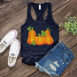 Full Color Mandala Pumpkins Women's Tank Top