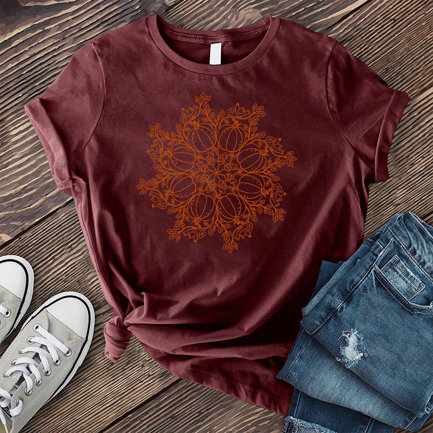 Fall Mandala T-Shirt