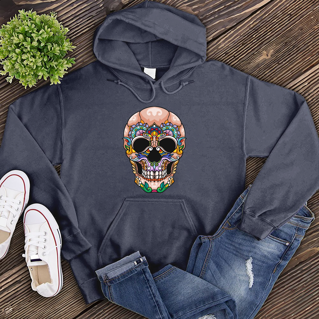 Full Color Halloween Skull Hoodie