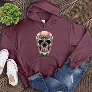 Full Color Halloween Skull Hoodie