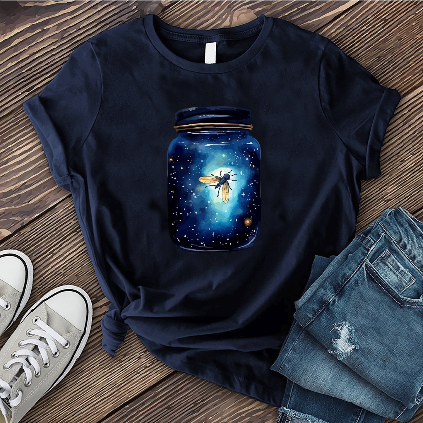 Navy Firefly Jar T-Shirt
