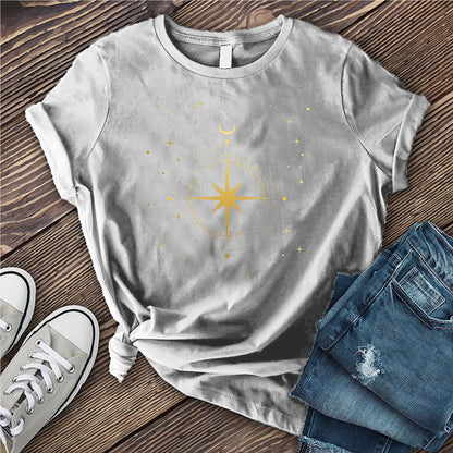 Simple Polaris Compass T-shirt