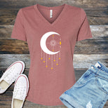 Compass Falling Stars V-Neck's Image