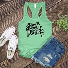 Load image into Gallery viewer, Stay Wild Moon Child Women&#39;s Tank Top
