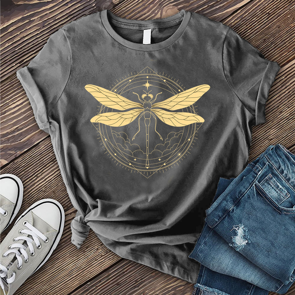 Dragonfly Compass T-shirt Image