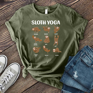 Sloth Yoga T-shirt
