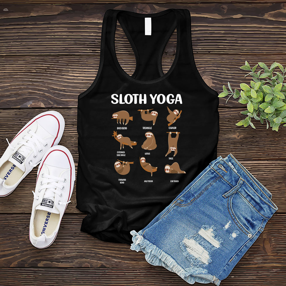 Sloth Yoga Women's Tank Top Image