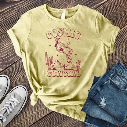 Astronaut Cosmic Cowgirl T-shirt