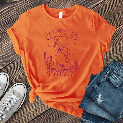 Astronaut Cosmic Cowgirl T-shirt