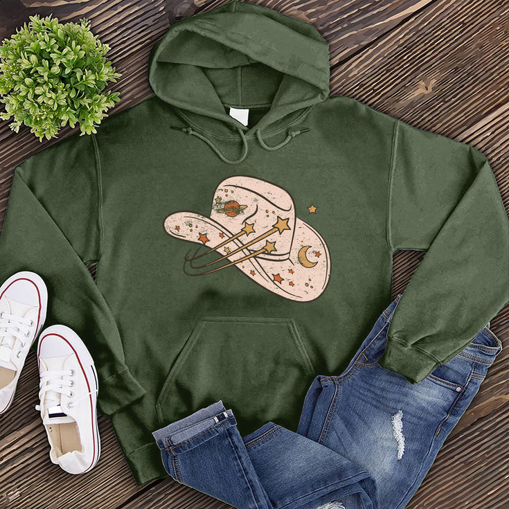 Cowgirl Cosmic Hat Hoodie's Image