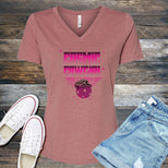 Cosmic Cowgirl Disco Ball V-Neck's Image