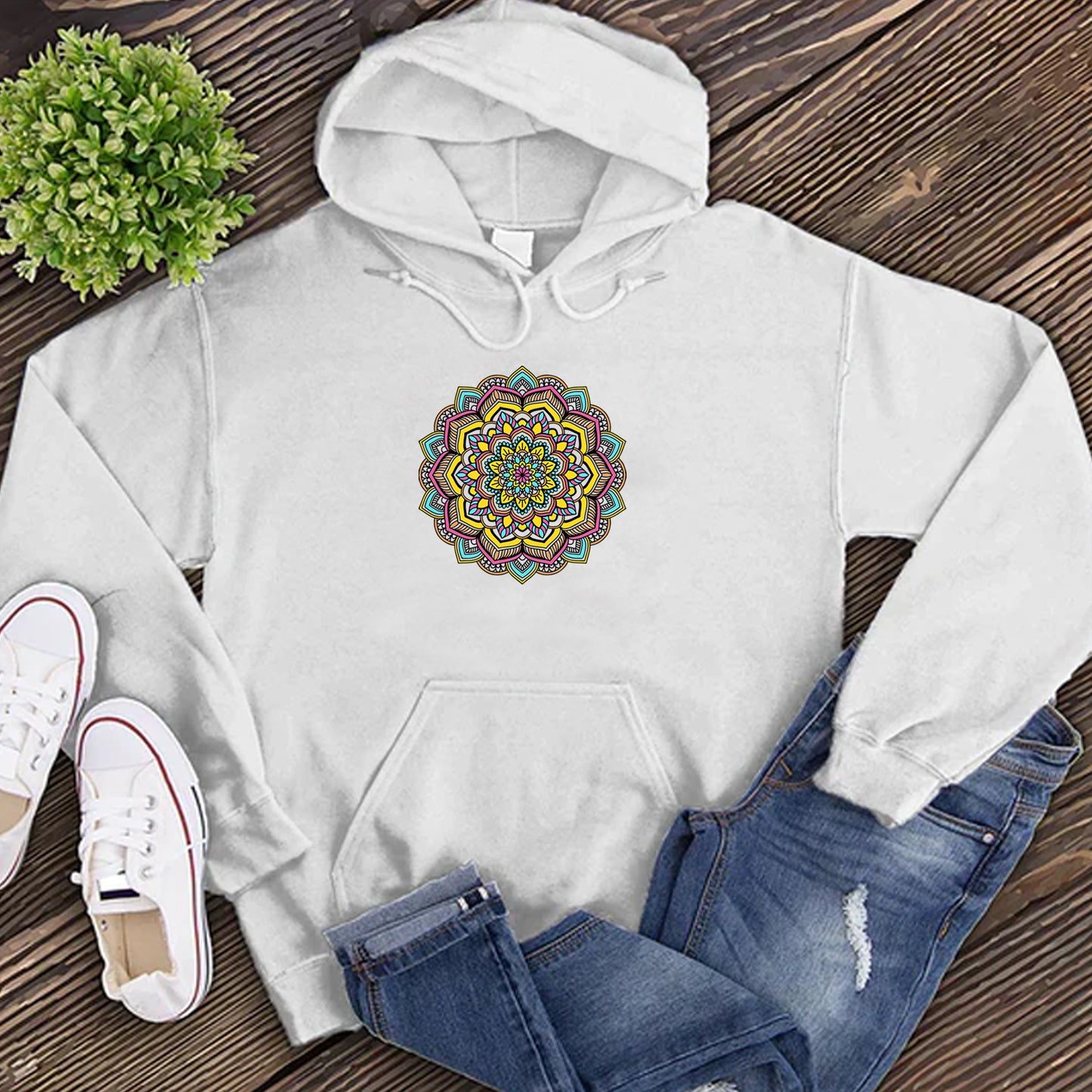 Spring Color Mandala Hoodie