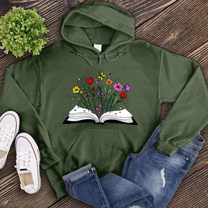 Floral Book Hoodie