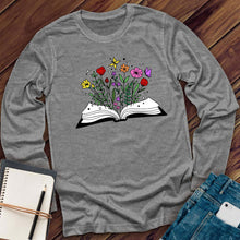 Load image into Gallery viewer, Floral Book Long Sleeve

