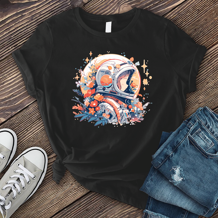 Whimsical Astronaut T-shirt's Image