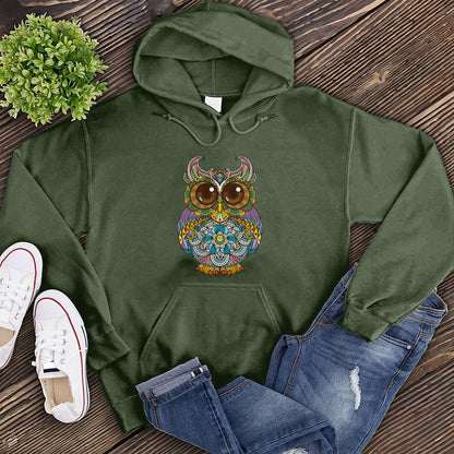 Mandala Owl Hoodie