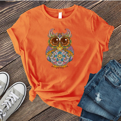 Mandala Owl T-shirt