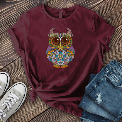 Mandala Owl T-shirt