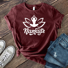 Load image into Gallery viewer, Lotus Namaste T-shirt
