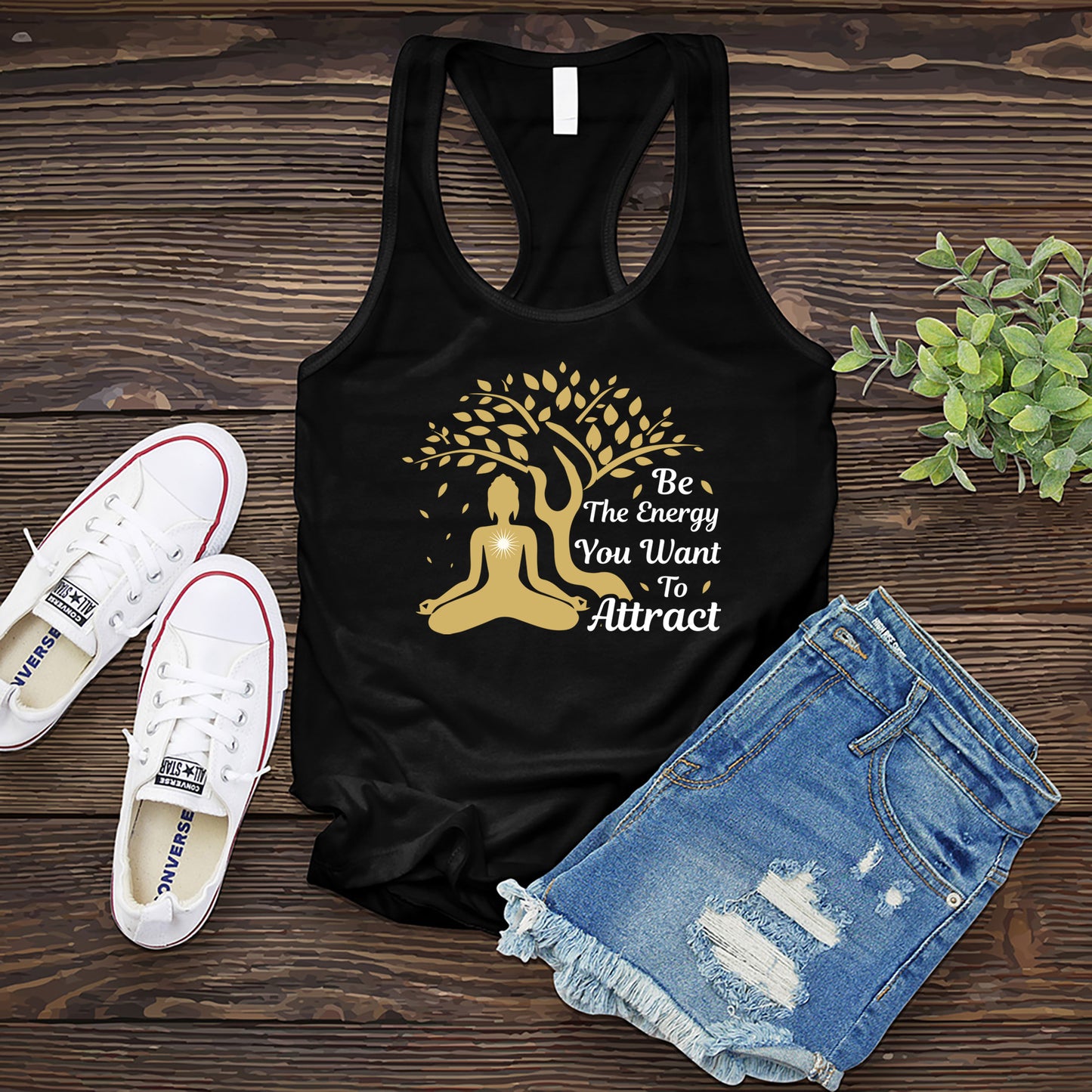 Be The Energy You Want to Attract Women's Tank Top