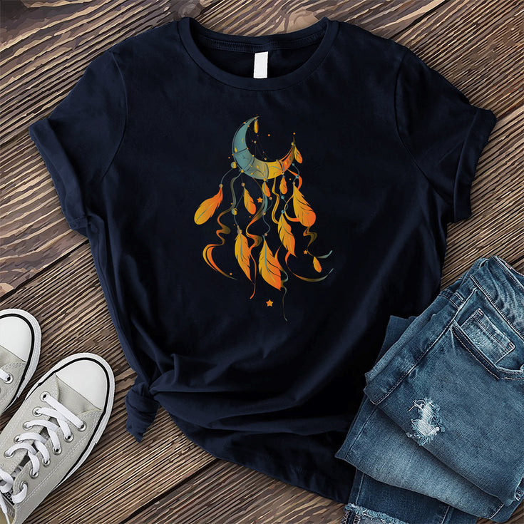 Sunset Moon Dreamcatcher T-shirt's Image