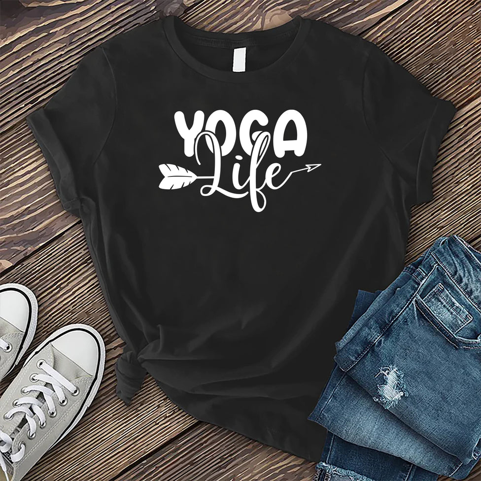 Yoga Life T-shirt Image