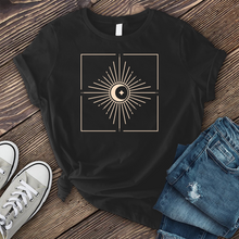 Load image into Gallery viewer, Boho Moon Emblem T-shirt
