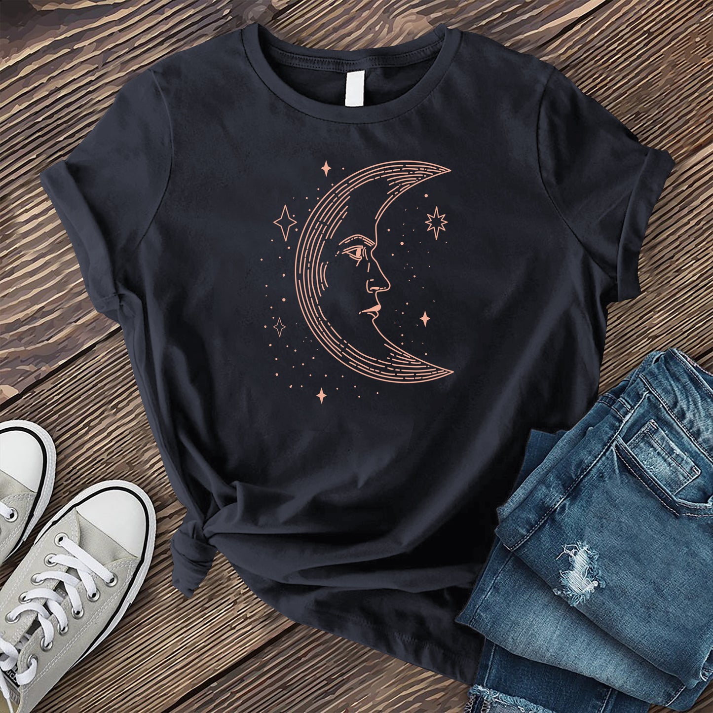 Sketched Moon T-Shirt