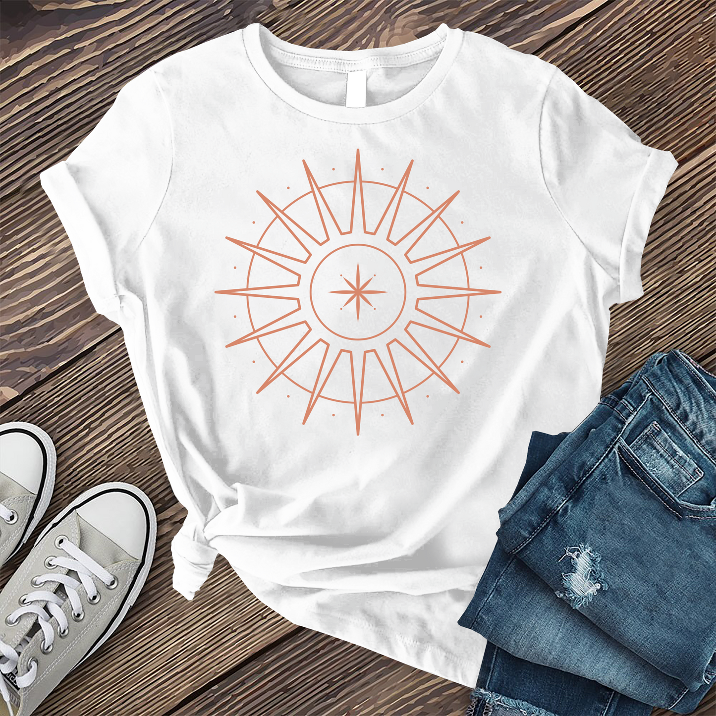 Simple Sun Star T-shirt