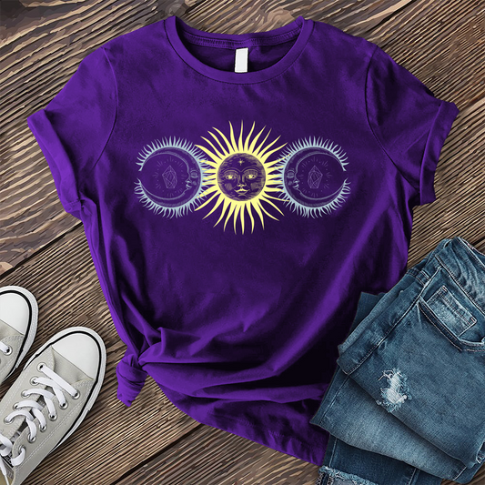 Sun and Moon Gems T-shirt