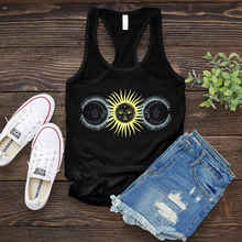 Load image into Gallery viewer, Sun and Moon Gems Women&#39;s Tank Top
