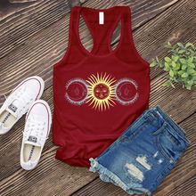 Load image into Gallery viewer, Sun and Moon Gems Women&#39;s Tank Top
