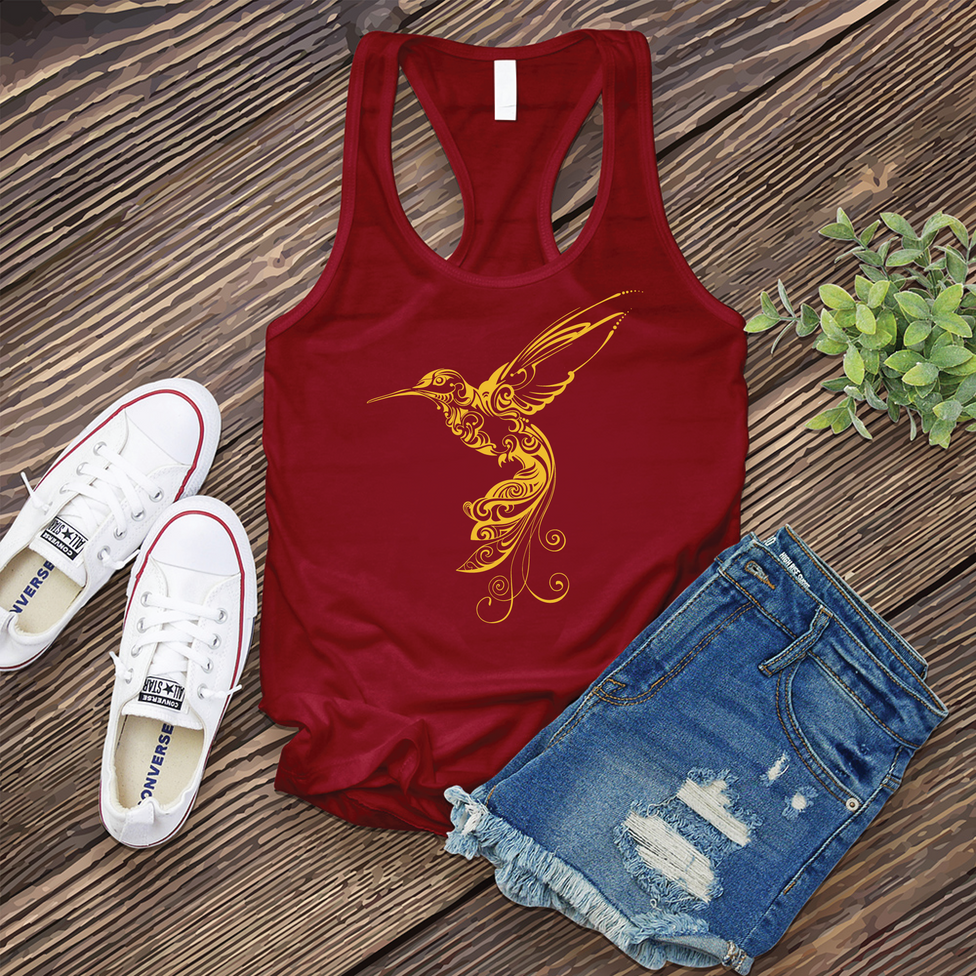 Ornamental Hummingbird Women's Tank Top Image