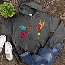 Load image into Gallery viewer, Colorful Hummingbird Hoodie
