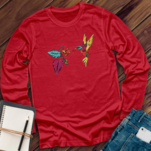 Load image into Gallery viewer, Colorful Hummingbird Long Sleeve
